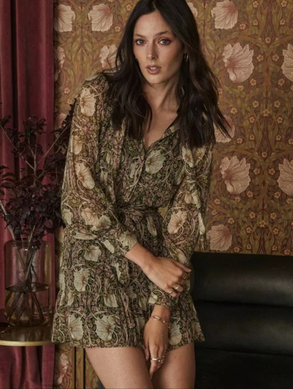 Vittoria Pimpernel Silk Georgette Dress